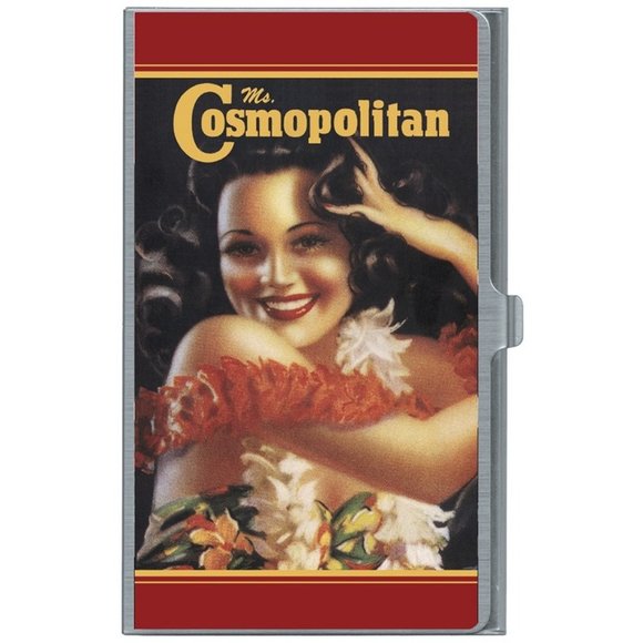 Vintage CARD CASE -MS. COSMOPOLITAN - Picture 1 of 5